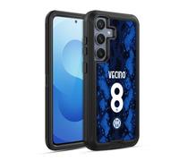 Head Case Designs Licenza Ufficiale Inter Milan Matías Vecino 2021/22 Giocatori Home Kit Custodia Antiurto Ultra Blindata Compatibile con Samsung Galaxy S25