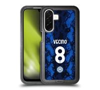 Head Case Designs Licenza Ufficiale Inter Milan Matías Vecino 2021/22 Giocatori Home Kit Custodia Antiurto Ultra Blindata Compatibile con Samsung Galaxy A26 5G