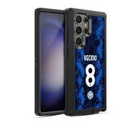 Head Case Designs Licenza Ufficiale Inter Milan Matías Vecino 2021/22 Giocatori Home Kit Custodia Antiurto Ultra Blindata Compatibile con Samsung Galaxy S23 Ultra 5G