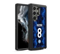 Head Case Designs Licenza Ufficiale Inter Milan Matías Vecino 2021/22 Giocatori Home Kit Custodia Antiurto Ultra Blindata Compatibile con Samsung Galaxy S22 Ultra 5G