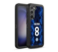 Head Case Designs Licenza Ufficiale Inter Milan Matías Vecino 2021/22 Giocatori Home Kit Custodia Antiurto Ultra Blindata Compatibile con Samsung Galaxy S23+ 5G