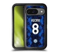 Head Case Designs Licenza Ufficiale Inter Milan Matías Vecino 2021/22 Giocatori Home Kit Custodia Antiurto Ultra Blindata Compatibile con Google Pixel 9 / Pixel 9 PRO