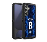 Head Case Designs Licenza Ufficiale Inter Milan Matías Vecino 2021/22 Giocatori Home Kit Custodia Antiurto Ultra Blindata Compatibile con Samsung Galaxy S24 Fe
