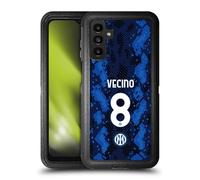 Head Case Designs Licenza Ufficiale Inter Milan Matías Vecino 2021/22 Giocatori Home Kit Custodia Antiurto Ultra Blindata Compatibile con Samsung Galaxy A13 5G (2021)
