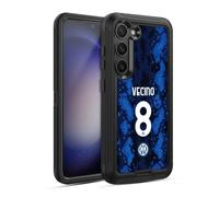 Head Case Designs Licenza Ufficiale Inter Milan Matías Vecino 2021/22 Giocatori Home Kit Custodia Antiurto Ultra Blindata Compatibile con Samsung Galaxy S23 5G