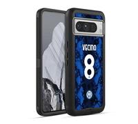 Head Case Designs Licenza Ufficiale Inter Milan Matías Vecino 2021/22 Giocatori Home Kit Custodia Antiurto Ultra Blindata Compatibile con Google Pixel 8 PRO