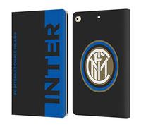 Head Case Designs Licenza Ufficiale Inter Milan metà Grafici Custodia Portafoglio in Pelle Compatibile con Apple iPad 9.7 2017 / iPad 9.7 2018