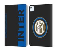 Head Case Designs Licenza Ufficiale Inter Milan metà Grafici Custodia Portafoglio in Pelle Compatibile con Apple iPad Air 11 2020/2022/2024/2025