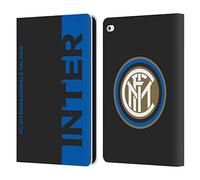 Head Case Designs Licenza Ufficiale Inter Milan metà Grafici Custodia Portafoglio in Pelle Compatibile con Apple iPad Air 2 (2014)