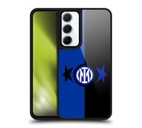 Head Case Designs Licenza Ufficiale Inter Milan Nero & Blu IM 2Stars Cover in gel rinforzata [Protezione di Grado Militare] Compatibile con Samsung Galaxy A55 5G