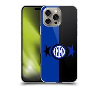 Head Case Designs Licenza Ufficiale Inter Milan Nero & Blu IM 2Stars Custodia Cover Dura per Parte Posteriore Compatibile con Apple iPhone 16 PRO Max