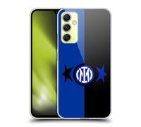 Head Case Designs Licenza Ufficiale Inter Milan Nero & Blu IM 2Stars Custodia Cover Dura per Parte Posteriore Compatibile con Samsung Galaxy A34 5G