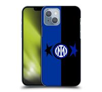 Head Case Designs Licenza Ufficiale Inter Milan Nero & Blu IM 2Stars Custodia Cover Dura per Parte Posteriore Compatibile con Apple iPhone 14