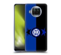 Head Case Designs Licenza Ufficiale Inter Milan Nero & Blu IM 2Stars Custodia Cover in Morbido Gel Compatibile con Xiaomi Mi 10T Lite 5G