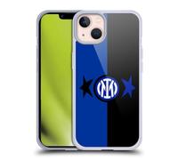 Head Case Designs Licenza Ufficiale Inter Milan Nero & Blu IM 2Stars Custodia Cover in Morbido Gel Compatibile con Apple iPhone 13