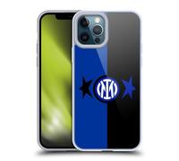 Head Case Designs Licenza Ufficiale Inter Milan Nero & Blu IM 2Stars Custodia in Gel [Protezione di Grado Militare] Compatibile con Apple iPhone 12 PRO Max E Compatibile con MagSafe