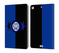 Head Case Designs Licenza Ufficiale Inter Milan Nero & Blu IM 2Stars Custodia Portafoglio in Pelle Compatibile con Apple iPad 9.7 2017 / iPad 9.7 2018