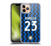 Head Case Designs Licenza Ufficiale Inter Milan Nicolò Barella 2020/21 Giocatori Home Kit Gruppo 2 Custodia in Gel [Grado Militare] Compatibile Con Apple iPhone 11 Pro E Compatibile Con MagSafe