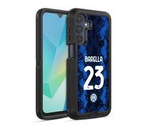 Head Case Designs Licenza Ufficiale Inter Milan Nicolò Barella 2021/22 Giocatori Home Kit Custodia Antiurto Ultra Blindata compatibile con Samsung Galaxy A16 5G