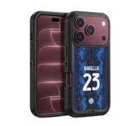 Head Case Designs Licenza Ufficiale Inter Milan Nicolò Barella 2021/22 Giocatori Home Kit Custodia Antiurto Ultra Blindata compatibile con Apple iPhone 18 Pro Max