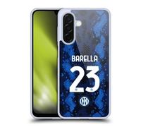 Head Case Designs Licenza Ufficiale Inter Milan Nicolò Barella 2021/22 Giocatori Home Kit Custodia in Gel [Protezione di Grado Militare] Compatibile con Samsung Galaxy A26 5G
