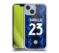 Head Case Designs Licenza Ufficiale Inter Milan Nicolò Barella 2021/22 Giocatori Home Kit Custodia in Gel [Protezione di Grado Militare] Compatibile con Apple iPhone 14