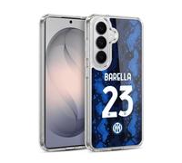 Head Case Designs Licenza Ufficiale Inter Milan Nicolò Barella 2021/22 Giocatori Home Kit Custodia in Gel [Protezione di Grado Militare] Compatibile con Samsung Galaxy S26 Plus