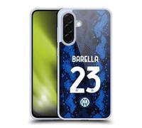 Head Case Designs Licenza Ufficiale Inter Milan Nicolò Barella 2021/22 Giocatori Home Kit Custodia in Gel [Protezione di Grado Militare] Compatibile con Samsung Galaxy A36 5G