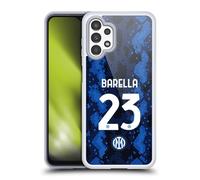 Head Case Designs Licenza Ufficiale Inter Milan Nicolò Barella 2021/22 Giocatori Home Kit Custodia in Gel [Protezione di Grado Militare] Compatibile con Samsung Galaxy A13 (2022)