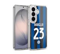 Head Case Designs Licenza Ufficiale Inter Milan Nicolò Barella 2022/23 Giocatori Home Kit Custodia in Gel [Protezione di Grado Militare] Compatibile con Samsung Galaxy S26