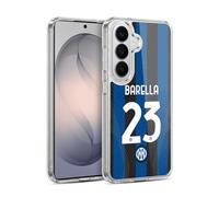 Head Case Designs Licenza Ufficiale Inter Milan Nicolò Barella 2022/23 Giocatori Home Kit Custodia in Gel [Protezione di Grado Militare] Compatibile con Samsung Galaxy S26 Plus