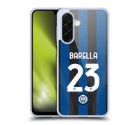 Head Case Designs Licenza Ufficiale Inter Milan Nicolò Barella 2022/23 Giocatori Home Kit Custodia in Gel [Protezione di Grado Militare] Compatibile con Samsung Galaxy A26 5G