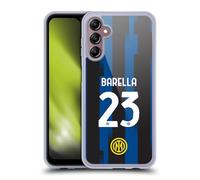 Head Case Designs Licenza Ufficiale Inter Milan Nicolò Barella 2023/24 Giocatori Home Kit Custodia in Gel [Protezione di Grado Militare] Compatibile con Samsung Galaxy A14 5G
