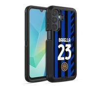 Head Case Designs Licenza Ufficiale Inter Milan Nicolò Barella 2024/25 Giocatori Home Kit Custodia Antiurto Ultra Blindata compatibile con Samsung Galaxy A16 5G