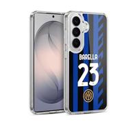 Head Case Designs Licenza Ufficiale Inter Milan Nicolò Barella 2024/25 Giocatori Home Kit Custodia in Gel [Protezione di Grado Militare] Compatibile con Samsung Galaxy S26