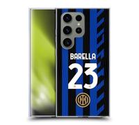 Head Case Designs Licenza Ufficiale Inter Milan Nicolò Barella 2024/25 Giocatori Home Kit Custodia in Gel [Protezione di Grado Militare] Compatibile con Samsung Galaxy S24 Ultra 5G