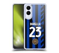 Head Case Designs Licenza Ufficiale Inter Milan Nicolò Barella 2024/25 Giocatori Home Kit Custodia in Gel [Protezione di Grado Militare] Compatibile con Samsung Galaxy S25 Edge