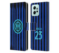 Head Case Designs Licenza Ufficiale Inter Milan Nicolò Barella 2025/26 Giocatori Home Kit Custodia Portafoglio in Pelle Compatibile con Xiaomi Redmi 12