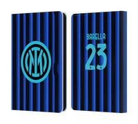Head Case Designs Licenza Ufficiale Inter Milan Nicolò Barella 2025/26 Giocatori Home Kit Custodia Portafoglio in Pelle Compatibile con Amazon Kindle 11th Gen 6in 2022