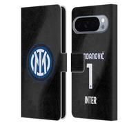 Head Case Designs Licenza Ufficiale Inter Milan Samir Handanovic 2022/23 Giocatori Home Kit Custodia Portafoglio in Pelle Compatibile con Google Pixel 10 Pro XL