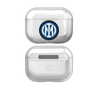Head Case Designs Licenza Ufficiale Inter Milan Semplice Logos Trasparente Dura Cristallina Compatibile con Apple AirPods PRO 2 Charging Case