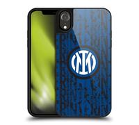 Head Case Designs Licenza Ufficiale Inter Milan Serpente Marchio di Parola Modelli Cover in Gel Rinforzata [Protezione di Grado Militare] Compatibile con Apple iPhone XR