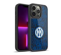 Head Case Designs Licenza Ufficiale Inter Milan Serpente Marchio di Parola Modelli Cover in Gel Rinforzata [Protezione di Grado Militare] Compatibile con Apple iPhone 13 PRO