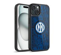 Head Case Designs Licenza Ufficiale Inter Milan Serpente Marchio di Parola Modelli Cover in Gel Rinforzata [Protezione di Grado Militare] Compatibile con Apple iPhone 15