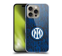 Head Case Designs Licenza Ufficiale Inter Milan Serpente Marchio di Parola Modelli Custodia Cover Dura per Parte Posteriore Compatibile con Apple iPhone 16 PRO