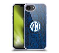 Head Case Designs Licenza Ufficiale Inter Milan Serpente Marchio di Parola Modelli Custodia in Gel [Protezione di Grado Militare] Compatibile con Apple iPhone 16e E Compatibile con MagSafe