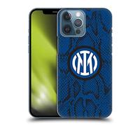 Head Case Designs Licenza Ufficiale Inter Milan Serpente Modelli Custodia Cover Dura per Parte Posteriore Compatibile con Apple iPhone 13 PRO Max