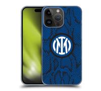 Head Case Designs Licenza Ufficiale Inter Milan Serpente Modelli Custodia Cover Dura per Parte Posteriore Compatibile con Apple iPhone 15 PRO Max