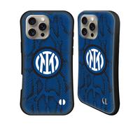 Head Case Designs Licenza Ufficiale Inter Milan Serpente Modelli Custodia Cover Ibrida Compatibile con Apple iPhone 16 PRO Max