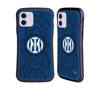 Head Case Designs Licenza Ufficiale Inter Milan Serpente Modelli Custodia Cover Ibrida Compatibile con Apple iPhone 11